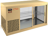 Витрина холодильная HICOLD VRL 900 L Beige