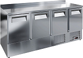 Стол холодильный POLAIR TMi4GN-GC с бортом