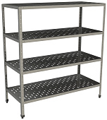 Стеллаж кухонный Restoinox СТПП-18/4-ЭЦ
