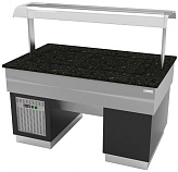 Прилавок с охлаждаемой поверхностью Gastrolux ПО-1310/ПК/SI