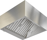 Зонт вытяжной коробчатый Restoinox ЗВПК-22/12
