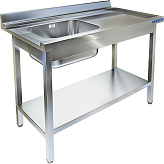 Стол приставной к посудомоечной машине Техно-ТТ СПМ-533/607/ЛевКр