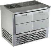 Стол холодильный для салатов Техно-ТТ СПН/С-125/04-1007