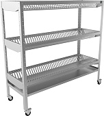 Стеллаж кухонный Кобор СДПК-150/53/430 (h=1800)