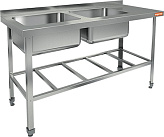 Ванна моечная HICOLD НСО2М-14/6БРЛ ЭЦ