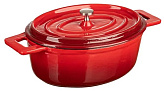 Кастрюля Prohotel (180х140 мм, 0.8 л, красный)