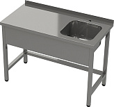 Ванна моечная одинарная бизнес Simeco ВМ1ЕП1106