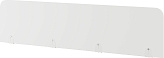 Верхний экран-перегородка Kобор EV-80 white/premium (ЛДСП)