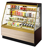 Витрина кондитерская Chilz VETE KUB OFT 130 шоколад, ясень наварра