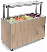 Стол шведский охлаждаемый Enofrigo DOGE ISOLA SVT FISSA 2000 RF светлый дуб