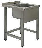 Ванна моечная одинарная бизнес Simeco ВМ1ЕП1006П