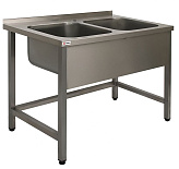 Ванна моечная двойная бизнес Simeco ВМ2EЛ1807