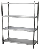 Стеллаж кухонный Starfood 1400х500х1550-4С