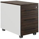 Тумба мобильная КОБОР TМ3-40/60 white/charlston