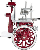 Слайсер RGV Style 900 300/S цвет красный + ручка Flower FlyWheel + подставка