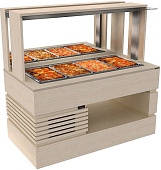 Буфет с мармитом вторых блюд Техно-ТТ БМВ-213/1946