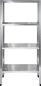 Стеллаж кухонный Luxstahl СРП-1800x1100x400