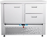 Стол холодильный среднетемпературный Abat СХС-70Н-01 (дверь, ящики 1/2) без борта