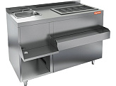 Барная станция HICOLD НБМКС-12/6ПК (без ящиков)