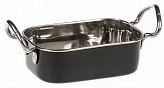 Сковородка для подачи с черным напылением 14,5*9,5*4,5 см, нержавейка, P.L. Proff Cuisine