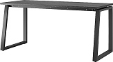Стол офисный КОБОР TS1-120/60 black/wood