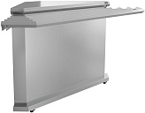 Модуль угловой наружный Luxstahl УН-90 Premium (нерж.)  (БЕЗ НАПРАВЛЯЮЩИХ)