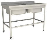 Ванна моечная Restoinox ВМЦ-2/11/6-БО-ЭЦ