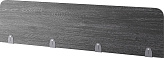 Верхний экран-перегородка Kобор EV-120 graphite/wood (ЛДСП)