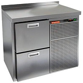 Стол морозильный HICOLD GN 2 BR3 BT