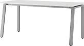Стол офисный КОБОР AB-120/60 aluminum/premium