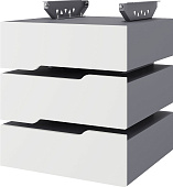 Тумба подвесная КОБОР T-3 graphite/premium