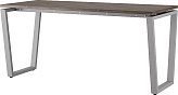 Стол офисный КОБОР OTR-120/60 aluminum/charlston