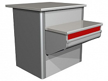 Расчетные прилавки и кассовые боксы