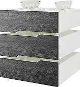 Тумба подвесная КОБОР T-3 white/wood