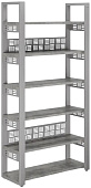 Стеллаж открытый КОБОР SO6-60/36 aluminum/chicago