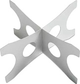 Подставка для подносов для пиццы GiMetal AC-ALZ