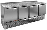Стол холодильный HICOLD GNE 1111/TN камень