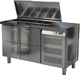 Стол холодильный для салатов КАМИК СОН-041473К