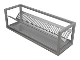 Полка настенная для сушки посуды Gastrolux ПНТ1-093