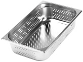 Гастроемкость перфорированная Luxstahl GN 1/1-100 (d=5 мм)