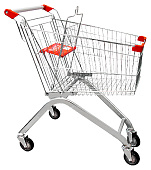 Тележка покупательская Корбис STE080-BX