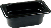 Гастроемкость Gastromix GN 1/9-65 полипропилен, черная