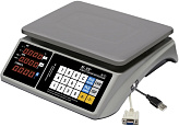 Весы настольные Mertech M-ER 328 AC-32.5 "TOUCH-M" LED (RS232/USB)
