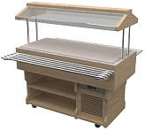Салат-бар тепловой Gastrolux WoodLine ТМ-157/ПК/W
