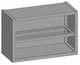 Полка для стаканов Restoinox ПНО-С-8/4