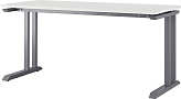 Стол офисный КОБОР L1-140/70 graphite/premium