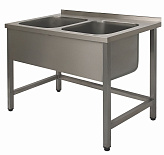 Ванна котломоечная двойная Simeco ВК2UЛ1607