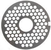 Решетка БЕЛТОРГМАШ для мясорубок МИМ-300, МИМ-350 и ТМ-32 (5 мм, под бурт)