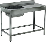 Ванна моечная Кобор ВМЦР/1-140/70/430 Л/П